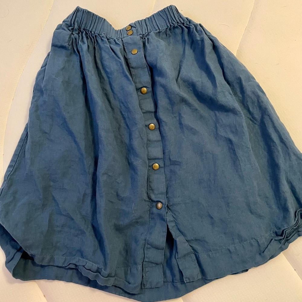 Not Perfect Linen Skirt